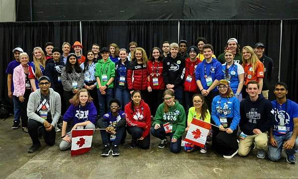 Our drive coach posing with governor general of Canada Julie Payette